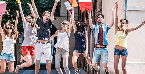 Einkaufen in Deutschland und Schweiz
